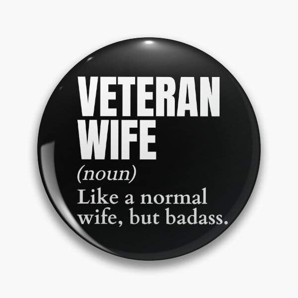 Item preview, Funny Badass Veteran Wife Definition designed and sold by EndlessFreedom.