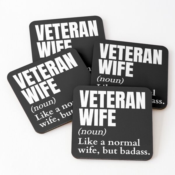 Item preview, Funny Badass Veteran Wife Definition designed and sold by EndlessFreedom.