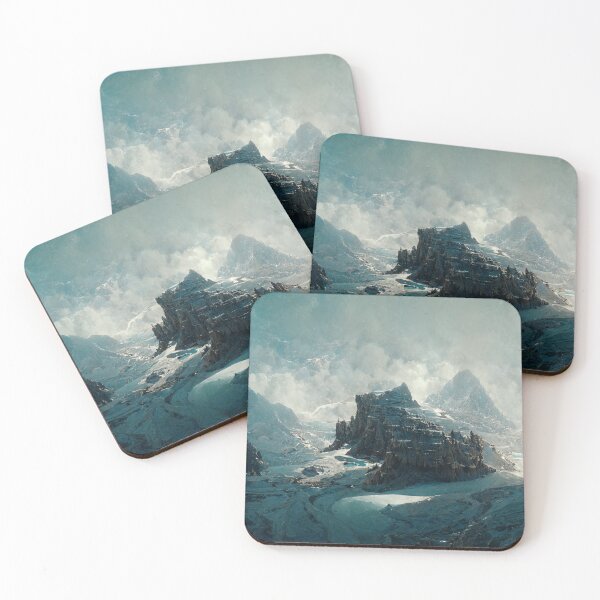 Item preview, Rocky Arctic Scenery 1 designed and sold by Styxiann.