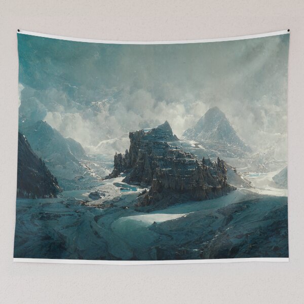 Item preview, Rocky Arctic Scenery 1 designed and sold by Styxiann.