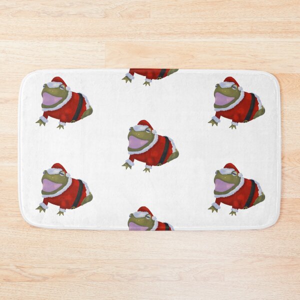 Item preview, Santa Frog designed and sold by threeeyebogfrog.