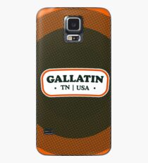 Gallatin | Retro Badge Case/Skin for Samsung Galaxy