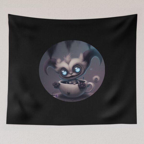 Item preview, Blue eyed monster designed and sold by pnkpopcorn.