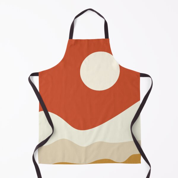 Item preview, Abstract Minimalist modern art landscape, boho design in earth tone colors 18 designed and sold by vishalraifx.