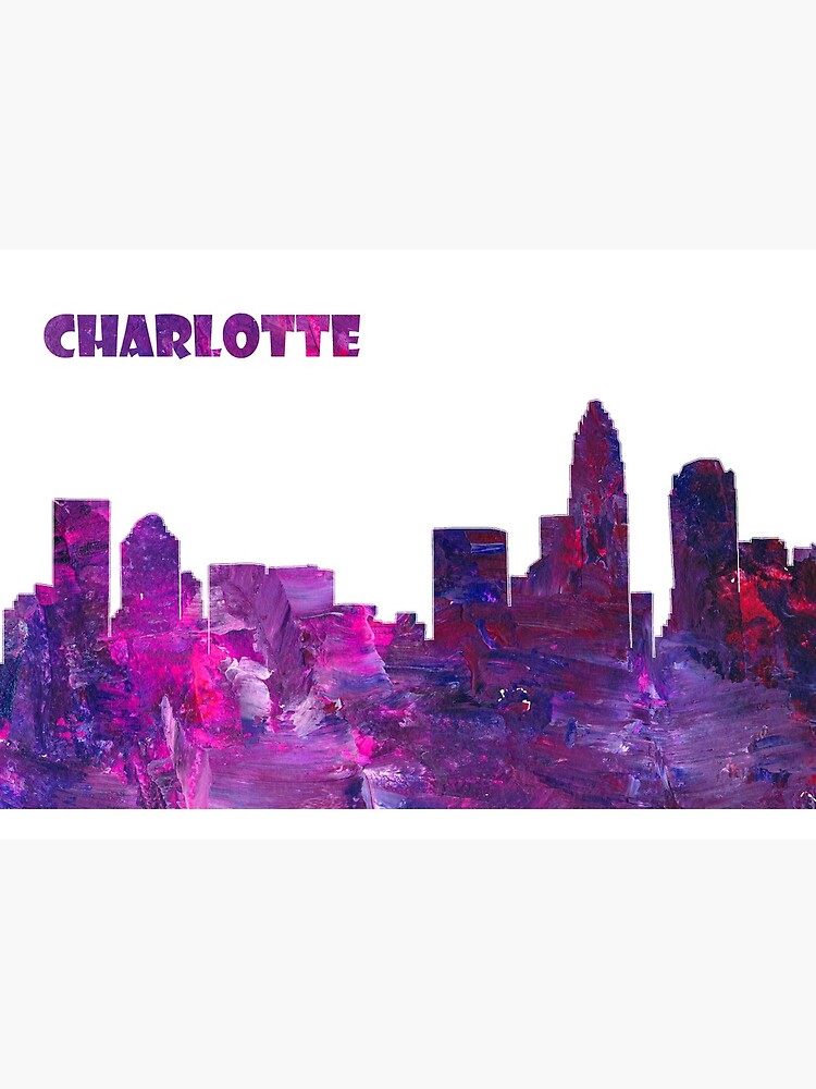 Charlotte, North Carolina at Night Wall Art, Canvas Prints, Framed Prints,  Wall Peels