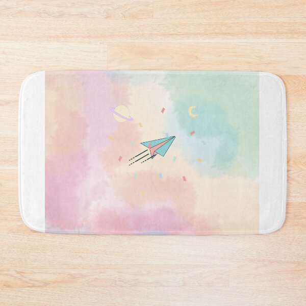 Artikelvorschau, Papierflugzeug Pastelldesign entworfen und verkauft von Everything Pastel.