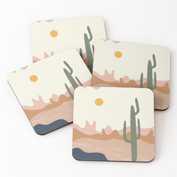 Item preview, Abstract  minimal modern art landscape, boho design in earth tone colors 17 designed and sold by vishalraifx.
