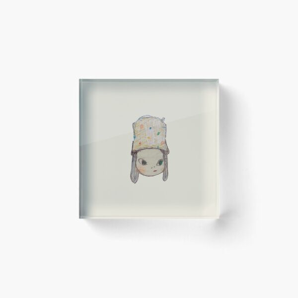 Item preview, yoshitomo nara girl with hat designed and sold by plantrobert.