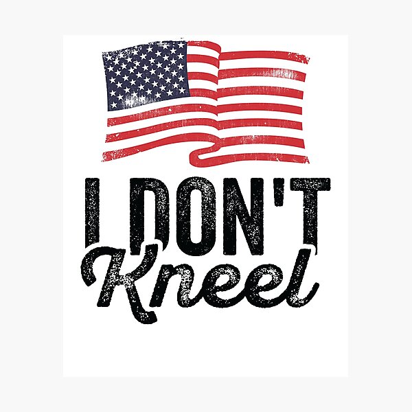 Item preview, I dont Kneel , I Stand designed and sold by AurlexTees.