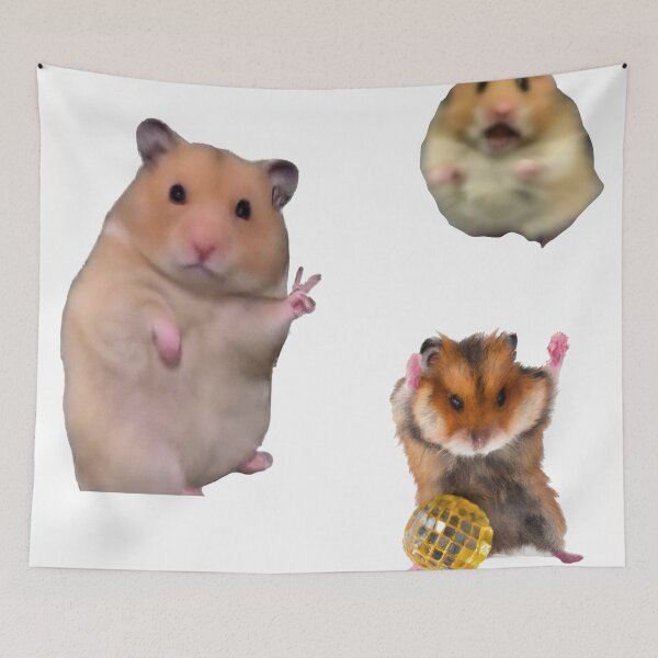 Artikelvorschau, Nettes Hamster-Meme-Paket entworfen und verkauft von Naomi Gutierrez Parrish.