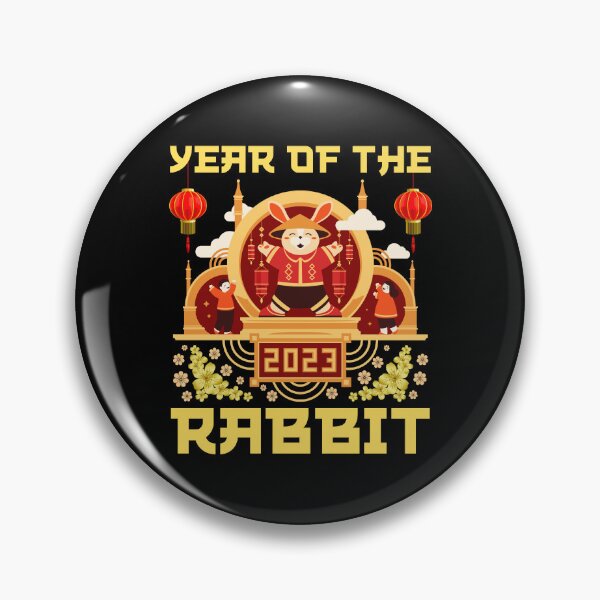 Item preview, Lunar New Year Zodiac Year of the Rabbit Chinese New Year designed and sold by ohmier.