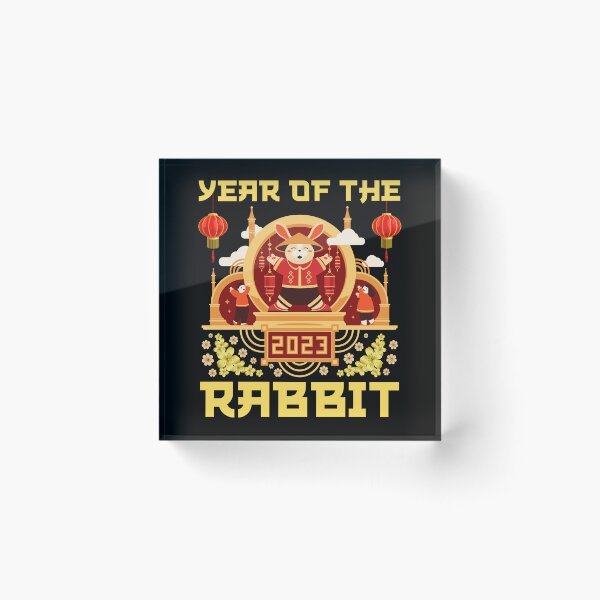 Item preview, Lunar New Year Zodiac Year of the Rabbit Chinese New Year designed and sold by ohmier.
