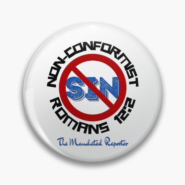Item preview, Non-Conformist | Romans 12:2 - White designed and sold by TheReporter1.