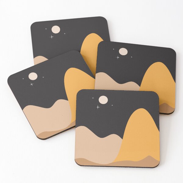 Item preview, Abstract  minimal modern art landscape, boho design in earth tone colors 19 designed and sold by vishalraifx.