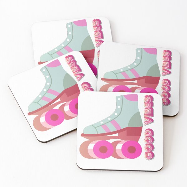 Item preview, Good vibes rollerskate designed and sold by blueavocado.