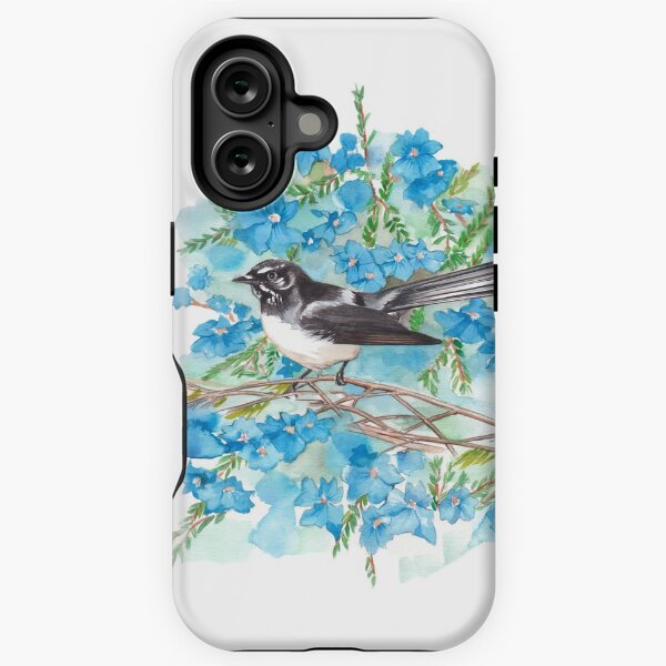 Item preview, Willie Wagtail on Lechenaultia designed and sold by PollaPosavec.