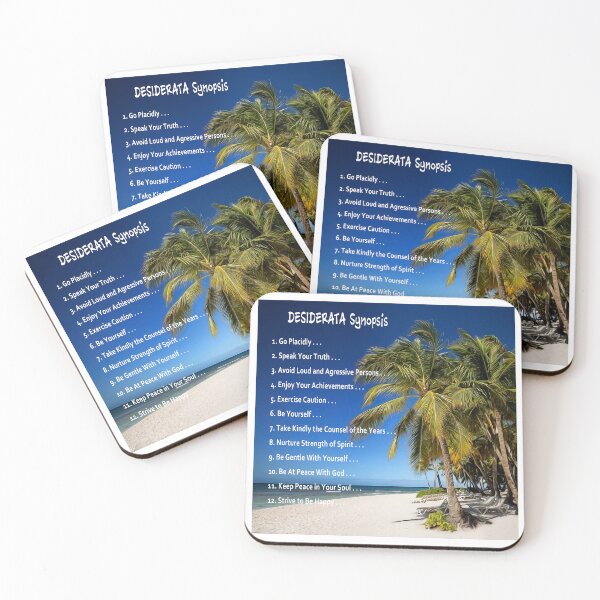 Item preview, DESIDERATA Synopsis - Lounging Under the Palms designed and sold by Daniel Hagerman.