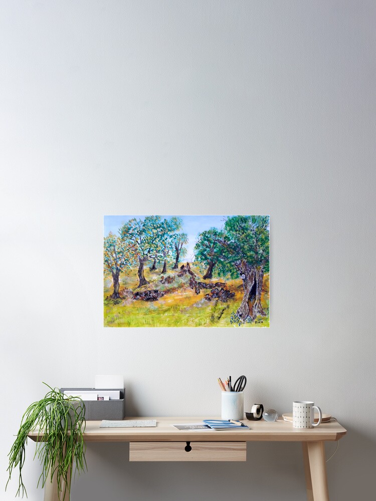 Thumbnail 2 of 3, Poster, FOREST CALMNESS designed and sold by TICU.