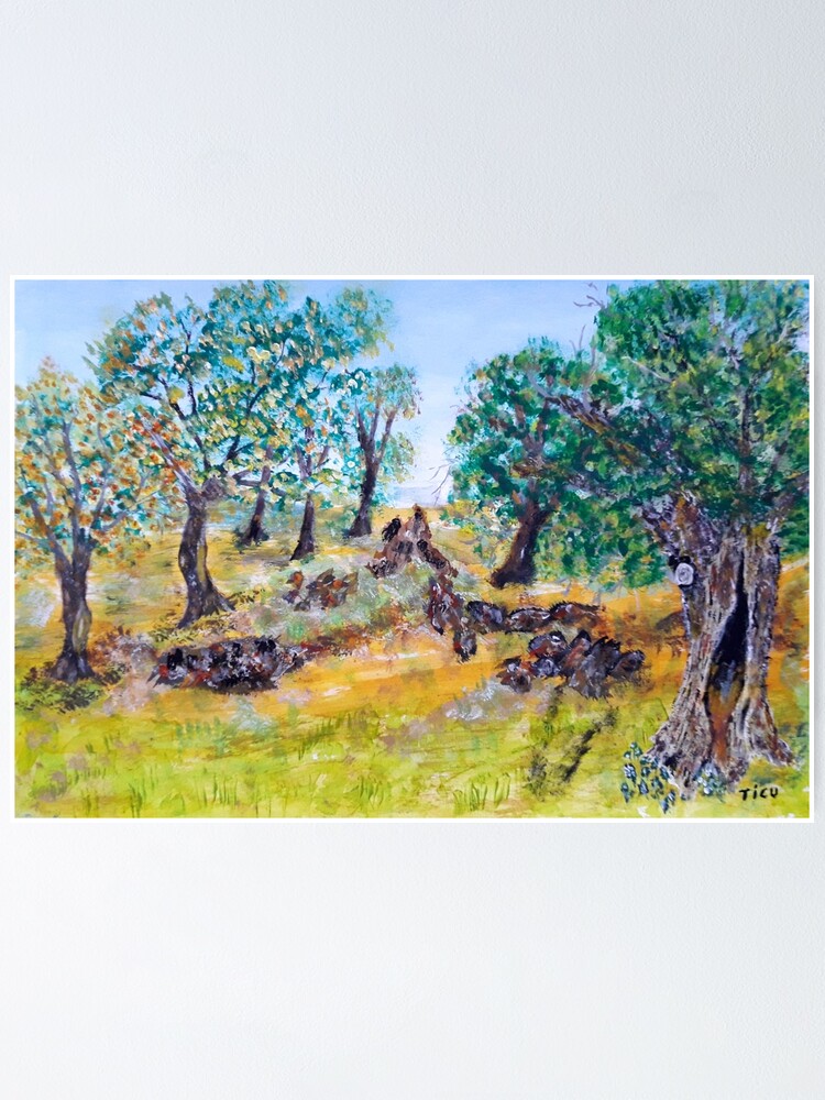 Thumbnail 1 of 3, Poster, FOREST CALMNESS designed and sold by TICU.