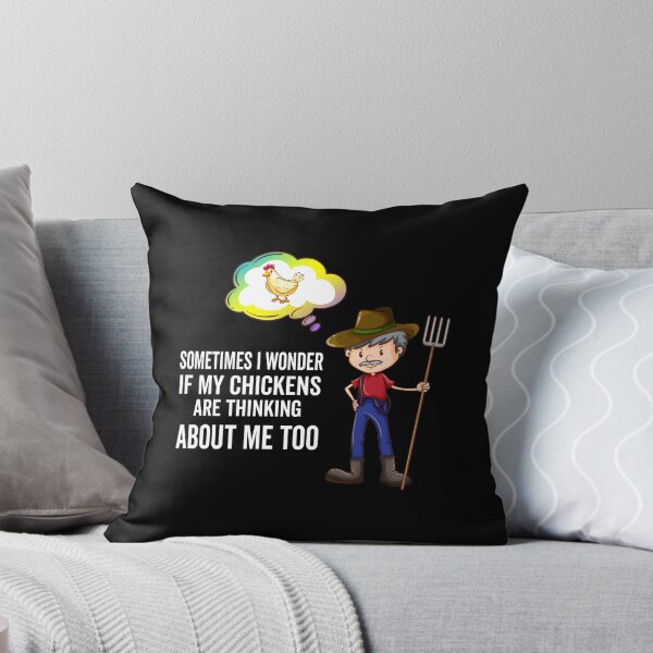 Item preview, Sometimes I Wonder If My Chickens Are Thinking About Me Too designed and sold by aliceoutline.