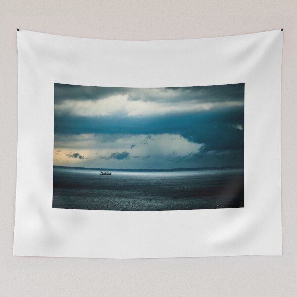 Item preview, Storm is coming in the gulf of Trieste designed and sold by zakaz86.
