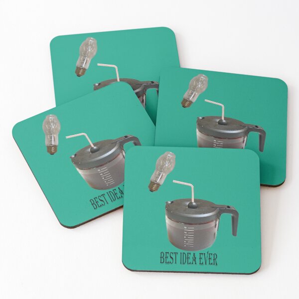 Item preview, Coffee Pot with Straw: The Best Idea Ever Coffee Lovers designed and sold by harwoodkp.