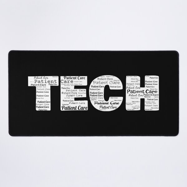 Item preview, Patient Care Tech Repeating Typography designed and sold by Designs24U.