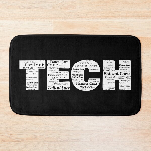 Item preview, Patient Care Tech Repeating Typography designed and sold by Designs24U.