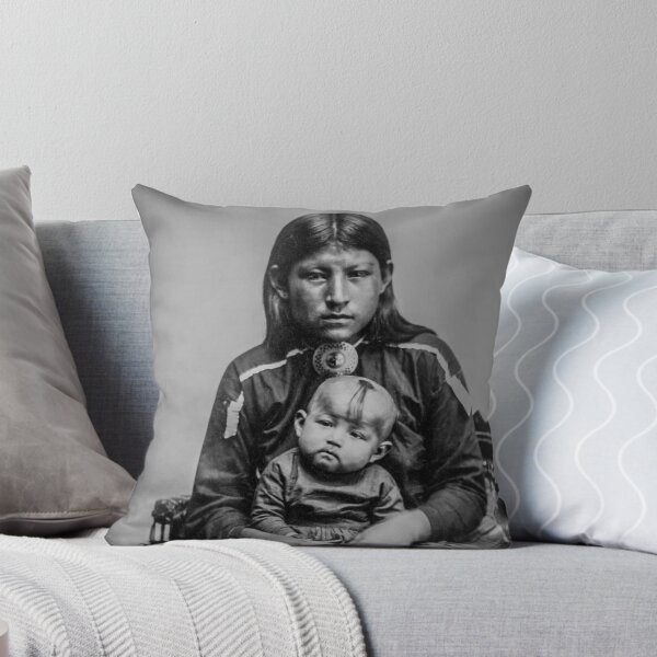 Item preview, Osage Mom With Baby 1905 designed and sold by lobodelnoir.