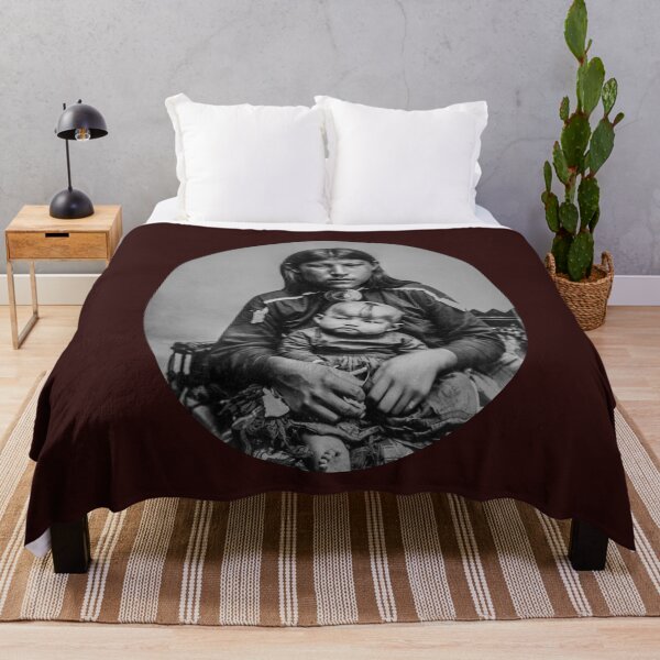 Item preview, Osage Mom With Baby 1905 designed and sold by lobodelnoir.