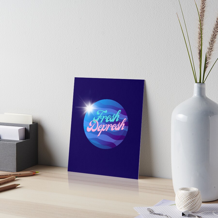 Item preview, Art Board Print designed and sold by Planetary-Disco.