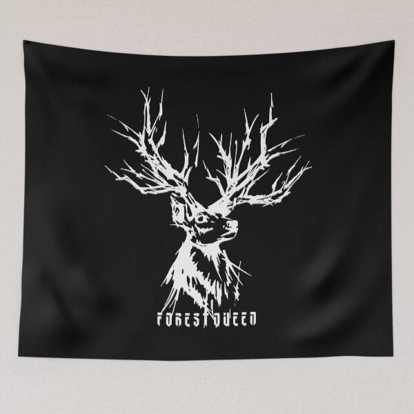 Item preview, Forest, Queen, Art, Drawing, (BW) designed and sold by Vaccine159.