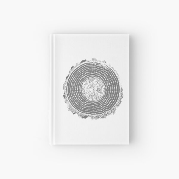 Tree Rings | Dendrochronology | Trees | Nature | Hardcover Journal
