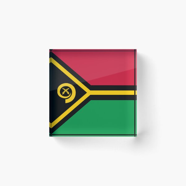 Item preview, Vanuatu Flag  designed and sold by flagshop.