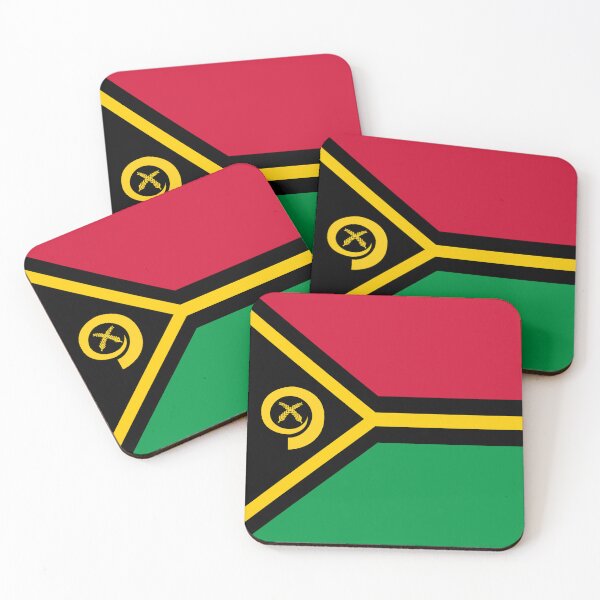 Item preview, Vanuatu Flag  designed and sold by flagshop.