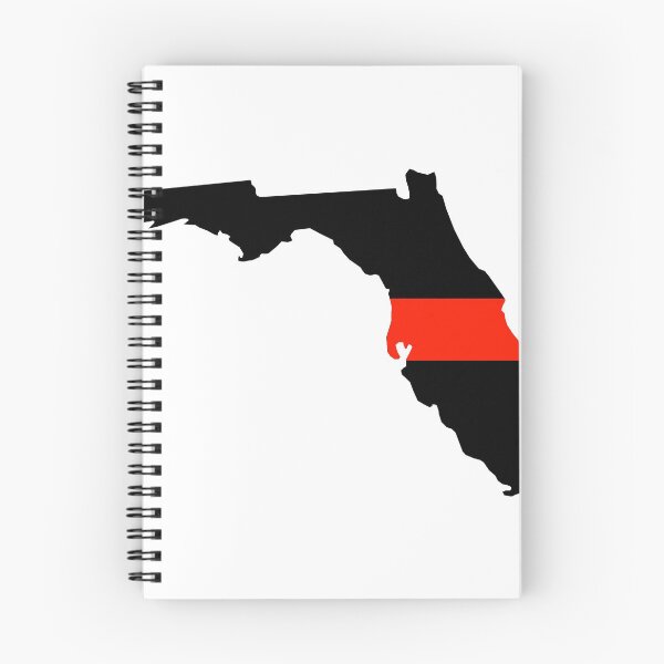 Item preview, Thin Red Line - Florida - Fire Service Support Graphic designed and sold by TheShirtBay.