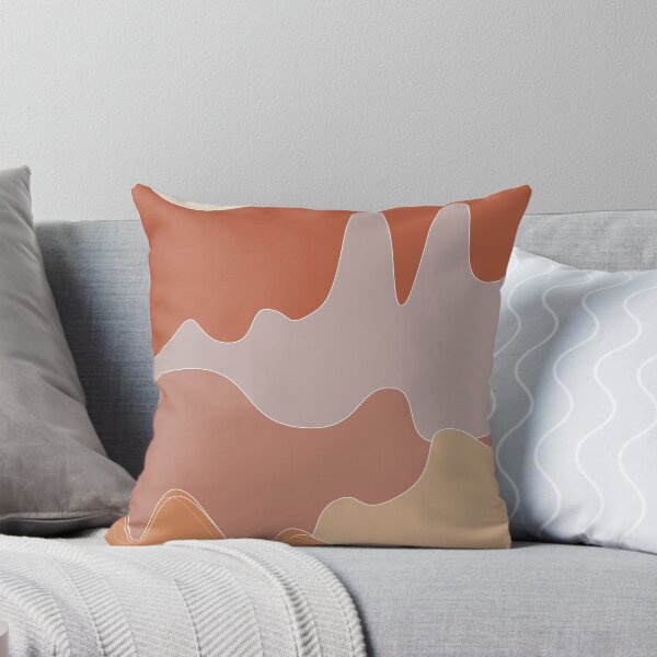 Item preview, Abstract  minimal modern art landscape, boho design in earth tone colors 33 designed and sold by vishalraifx.