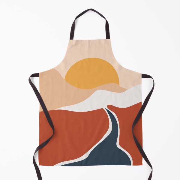 Item preview, Abstract  minimal modern art landscape, boho design in earth tone colors 34 designed and sold by vishalraifx.