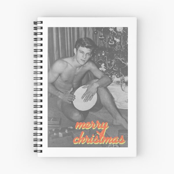 Item preview, Merry Christmas (Vintage Queer Christmas Card) designed and sold by Clinton Moore.