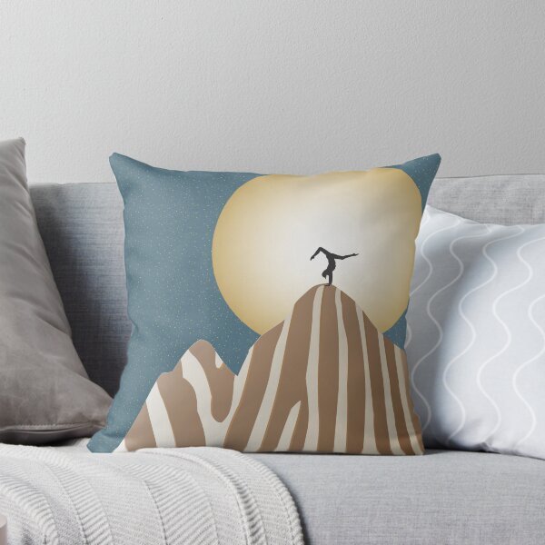 Item preview, Moonlight Yoga over the Zebra Mountain designed and sold by QueenieLamb.