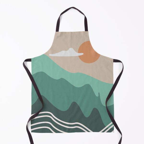 Item preview, Abstract  minimal modern art landscape, boho design in earth tone colors 35 designed and sold by vishalraifx.