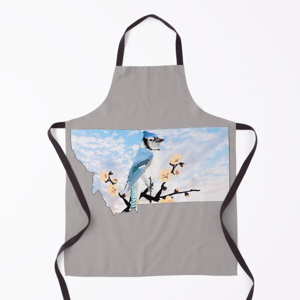 Item preview, Montana Blue Jay during sunrise designed and sold by RadMomCreations.