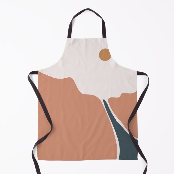 Item preview, Abstract  minimal modern art landscape, boho design in earth tone colors 36 designed and sold by vishalraifx.