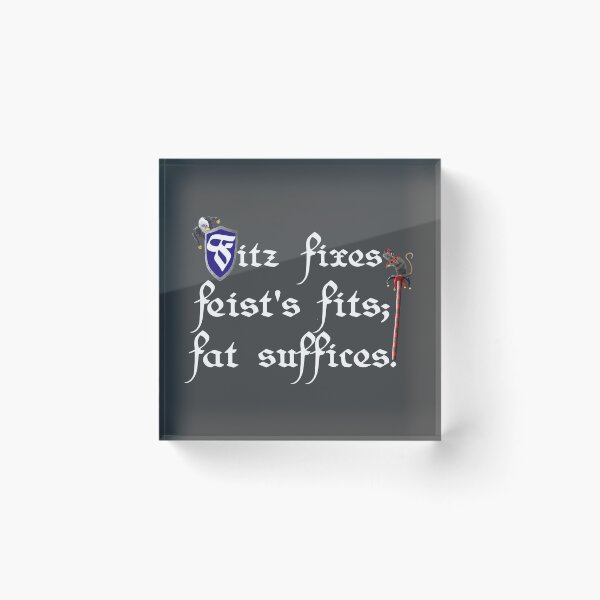 Artikelvorschau, A Fool's Prophecy - Weiße Schrift entworfen und verkauft von Kestrelle.