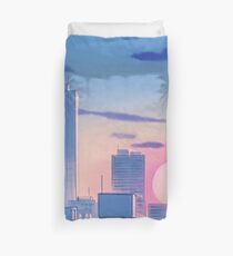 Funda nórdica Paisaje de la ciudad de Sailor Moon