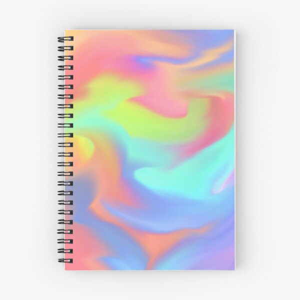 Item preview, Rainbow fluid canvas  designed and sold by Charmy Design.