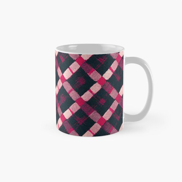 Item preview, Pink and Gray Tartan Plaid designed and sold by WaveTheory.