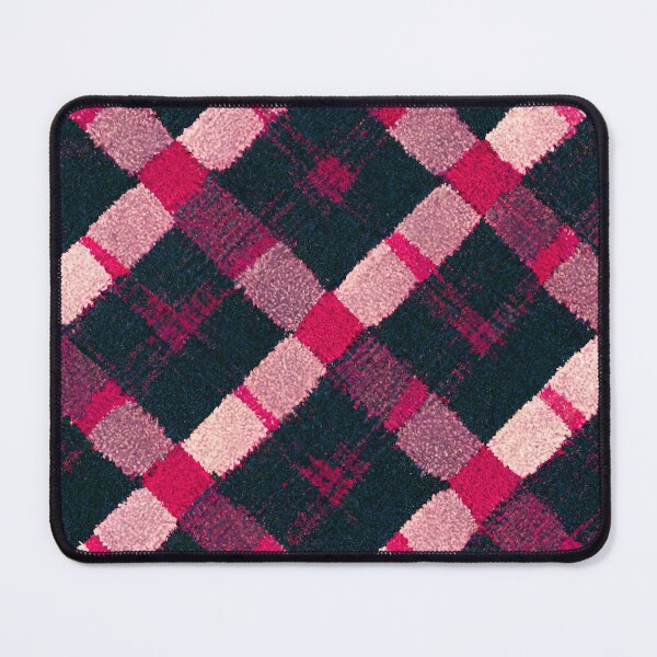 Item preview, Pink and Gray Tartan Plaid designed and sold by WaveTheory.