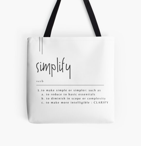 Simplify Blanket Bag Black