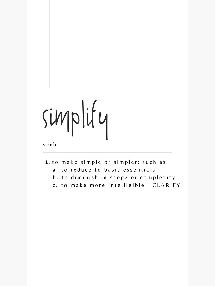 word-of-the-year-simplify-sticker-for-sale-by-bernadetteq-redbubble